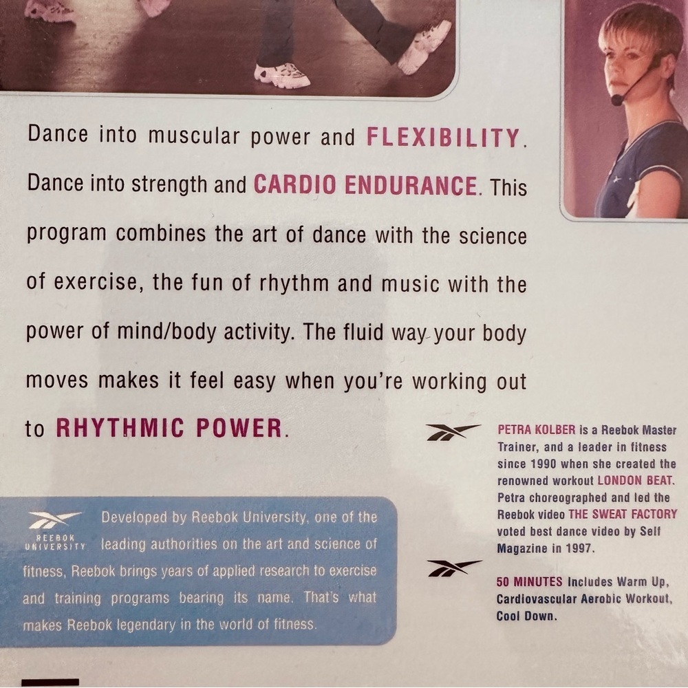 Reebok | VHS | Reebok Rhythmic Power - Picture 3 of 5